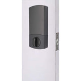 Defiant Square Matte Black Smart Wi-Fi Deadbolt Powered By Hubspace