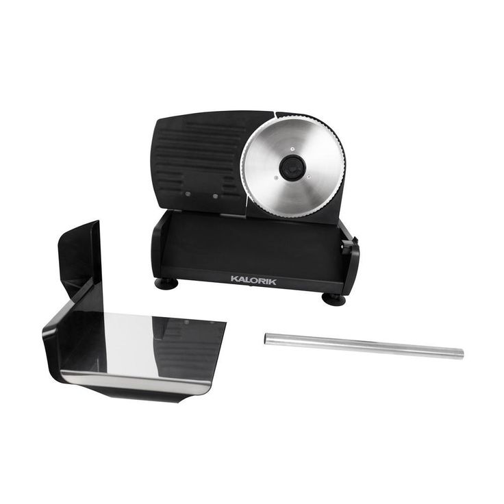 200 W Black Professional Food Slicer