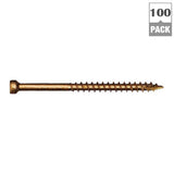 #8 x 2-1/2 in. Star Drive Trim Finishing Head Screw (100-per Pack)