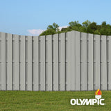 Olympic Elite 1 Gal. Flint Solid Advanced Exterior Stain and Sealant in One - Super Arbor