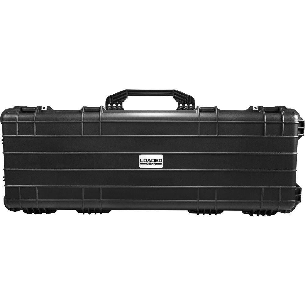 Loaded Gear 42 in. AX-600 Hard Tool Case in Black - Super Arbor