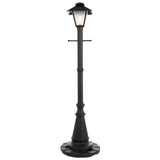 Cape Cod Black Outdoor Plug-In Post Lantern Patio