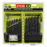 Black Oxide Index Drill Bit Set (29-Piece) - Super Arbor