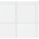 Everyday Smooth Tile 36 in. x 36 in. x 76 in. 1-Piece Shower Stall with Center Drain in White - Super Arbor