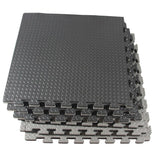 Clevr Extra-Thick EVA Foam Interlocking Gym Floor Mat, 12 pcs, 48 sq. ft.