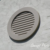 22 in. x 22 in. Octagon Primed Polyurethane Paintable Gable Louver Vent - Super Arbor