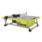 RYOBI 7 in. 4.8 Amp Tile Saw with Stand
