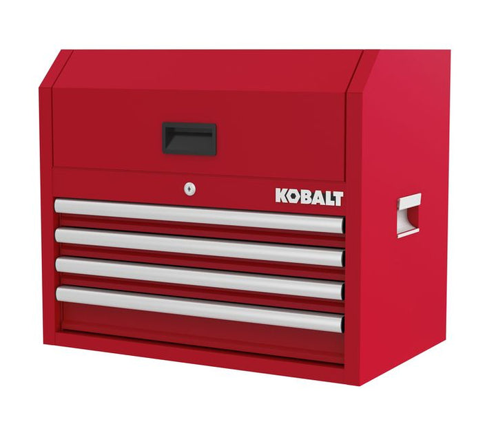 Kobalt 26-in W x 22-in H 4-Drawer Steel Tool Chest (Red)