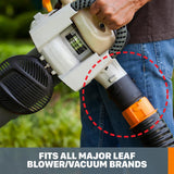 Worx Leaf Pro High Capacity Universal Leaf Collection System - Super Arbor