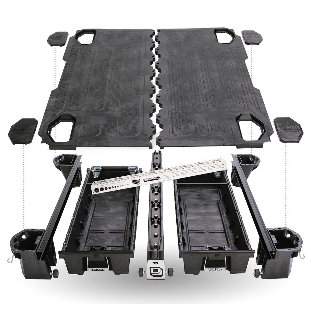 DECKED 6 ft. 5 in. Bed Length Storage System for Ford Super Duty 8 ft. (2017-Current) - Super Arbor