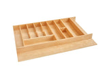 Rev-A-Shelf 22-in x 18.5-in Wood Cutlery Insert Drawer Organizer