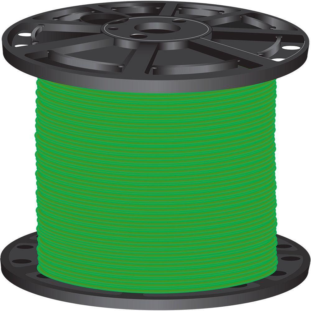 500 ft. 8 Black Stranded CU SIMpull THHN Wire - Super Arbor