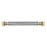 3/4 in. FIP x 3/4 in. FIP x 24 in. Stainless Steel Water Heater Supply Line - Super Arbor