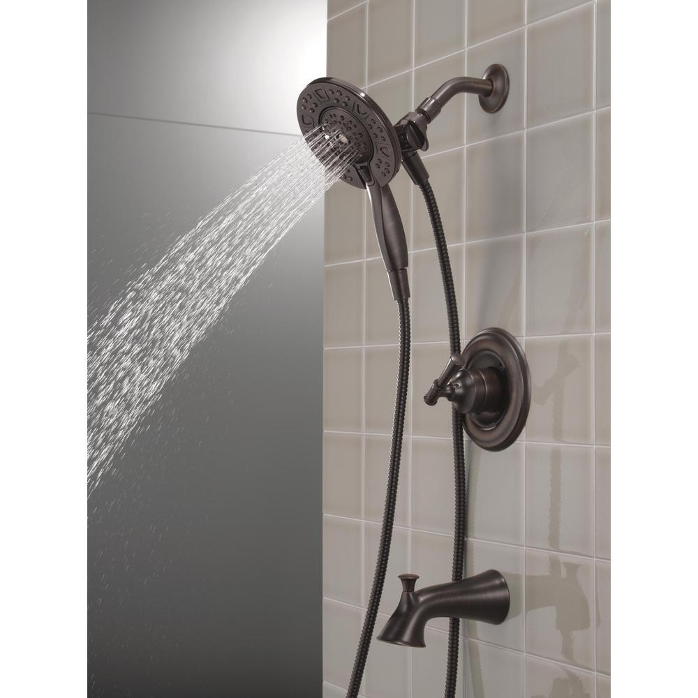 Chamberlain In2ition Single-Handle 4-Spray Tub and Shower Faucet in Venetian Bronze (Valve Included) - Super Arbor