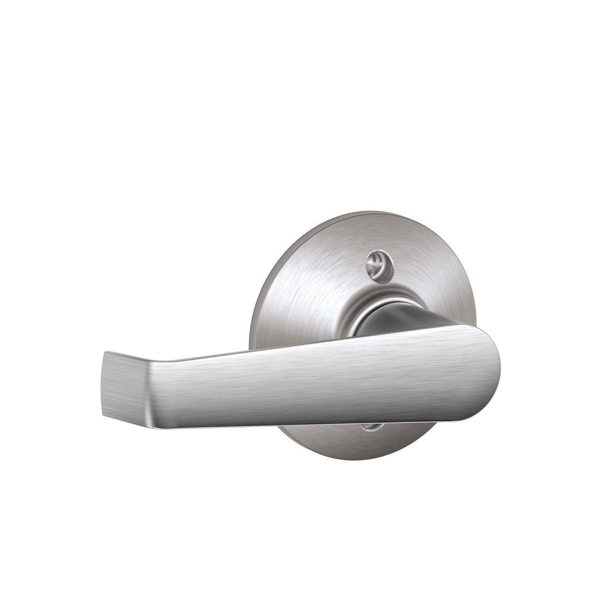 Schlage Straight Satin Chrome Dummy Lever – Right or Left Handed