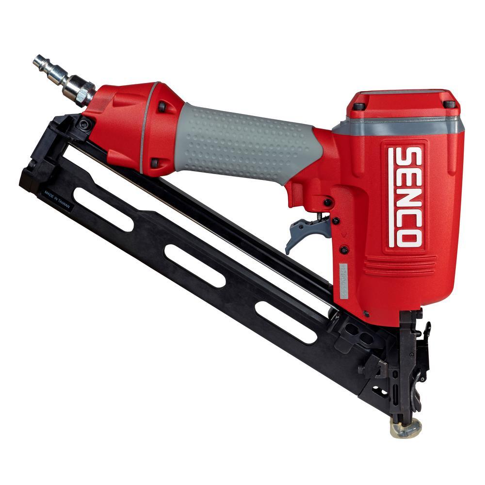 Pneumatic 15-Gauge 2 in. Angled Finish Nailer - Super Arbor