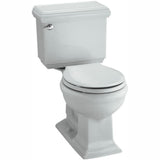 Memoirs Classic 2-Piece 1.28 GPF Single Flush Round Toilet with AquaPiston Flushing Technology in White - Super Arbor