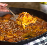 16 in. Cast Iron Skillet in Black