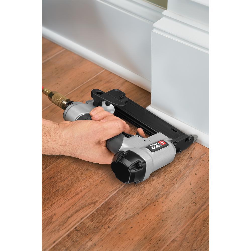 18-Gauge Pneumatic Brad Nailer Kit with Bonus 23-Gauge 1-3/8 in. Pin Nailer - Super Arbor