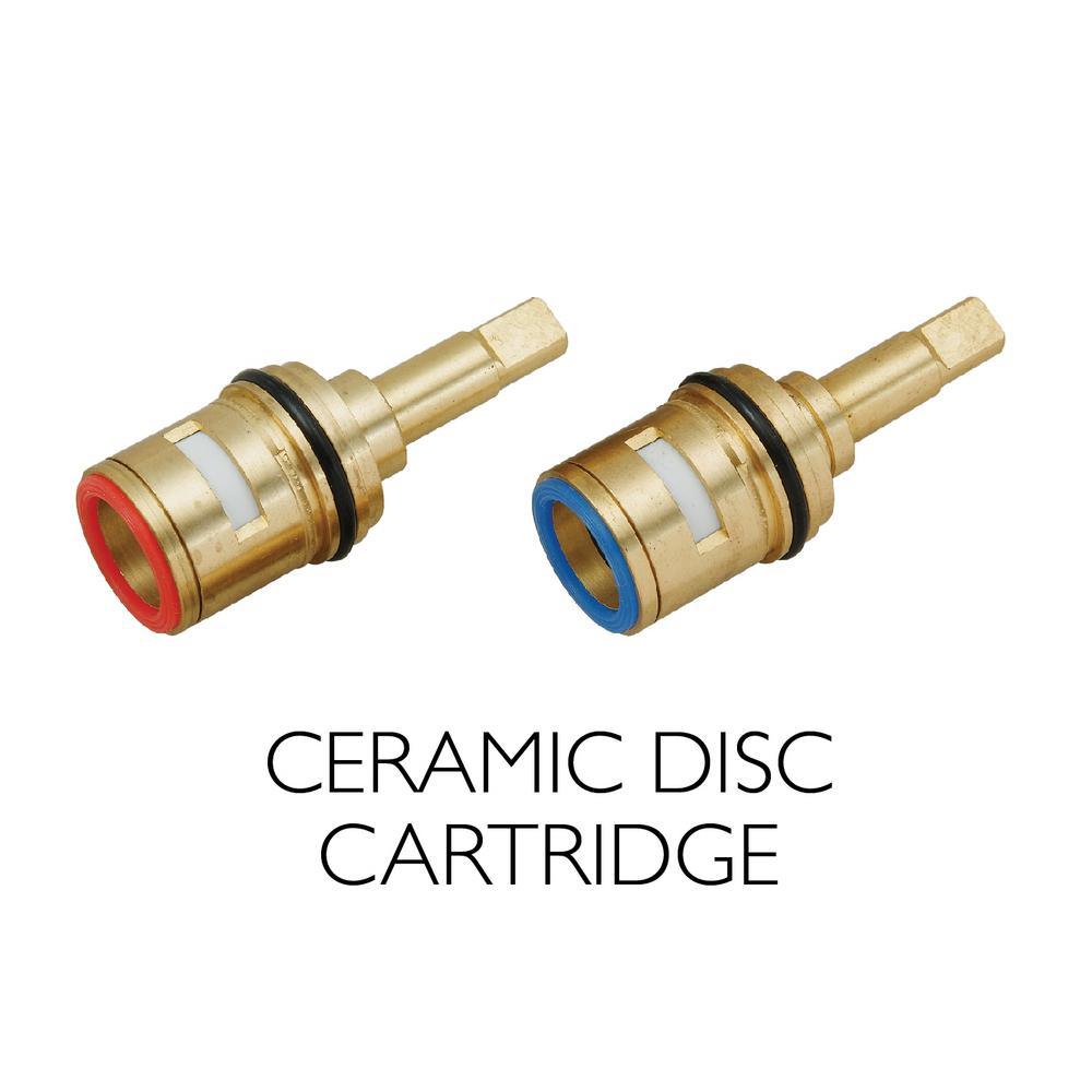 Ashland 2-Handle Utility Faucet in Satin Nickel - Super Arbor