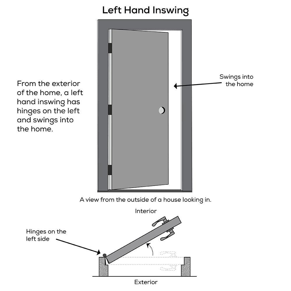 36 in. x 80 in. Internal Blinds Left-Hand Inswing Full Lite Clear Primed Steel Prehung Front Door - Super Arbor