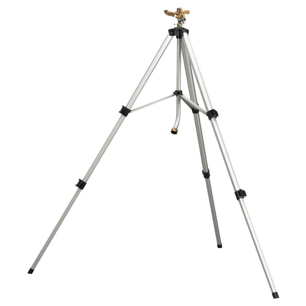 Deluxe Metal Pulsating Sprinkler with Tripod - Super Arbor