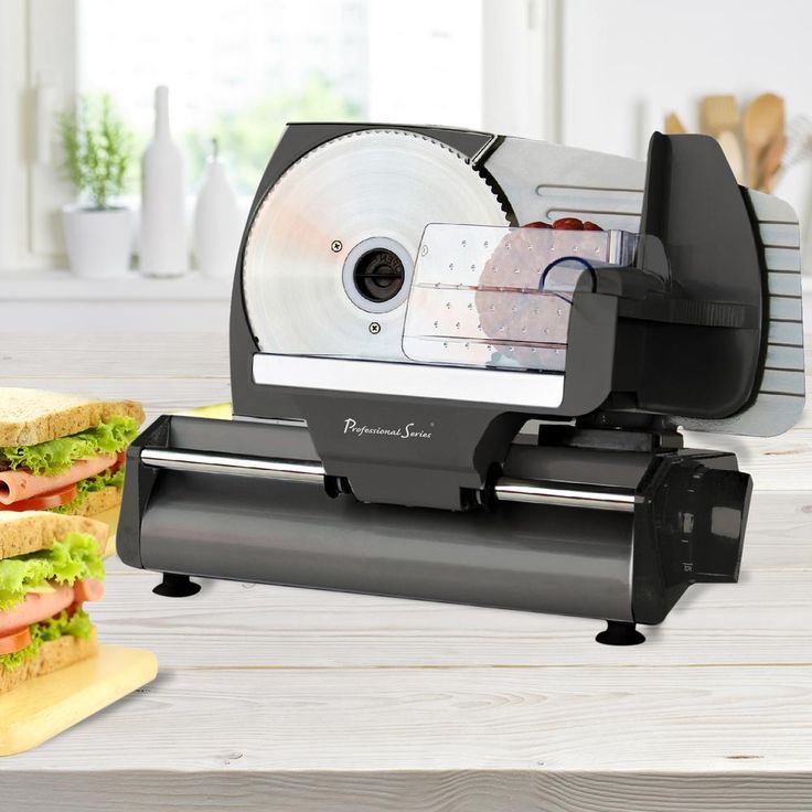 Professional Series Stainless Steel Meat Slicer