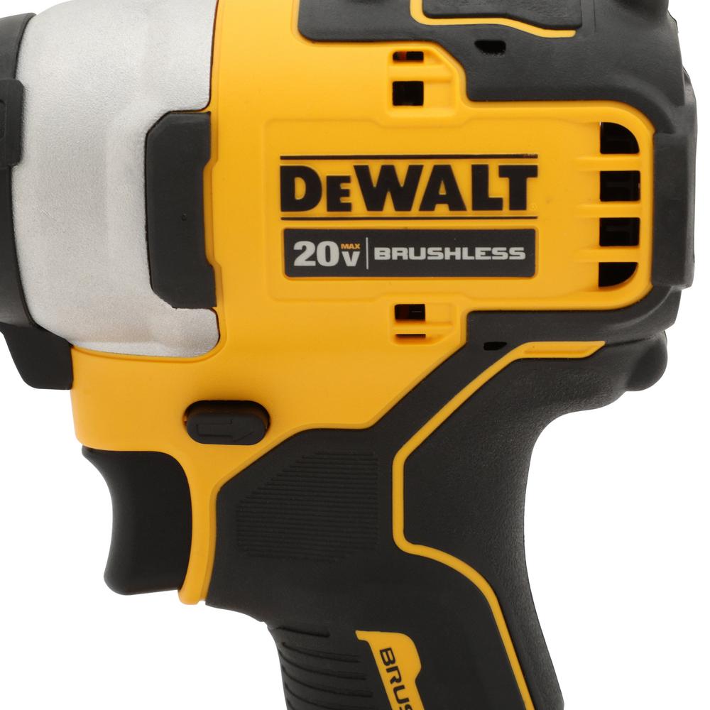 ATOMIC 20-Volt MAX Brushless Cordless Compact Impact Driver (Tool-Only) with Bonus 20-Volt MAX XR Li-Ion Battery 5.0Ah