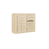 3800 Horizontal Series 9-Compartment Surface Mount Mailbox - Super Arbor