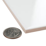 Merola Tile Crown Heights 3 in. x 6 in. Glossy White Ceramic Wall Tile (6.03 sq. ft. / Case)