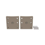RDI Finyl Line 8 in. Round Column Adapter in Earth (2-Pack)
