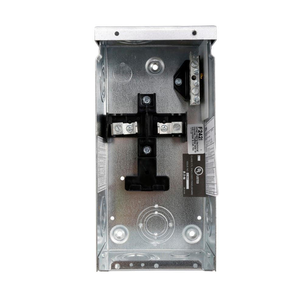 Eaton BR 125 Amp 2-Space 4-Circuit Indoor Main Lug Flush Cover