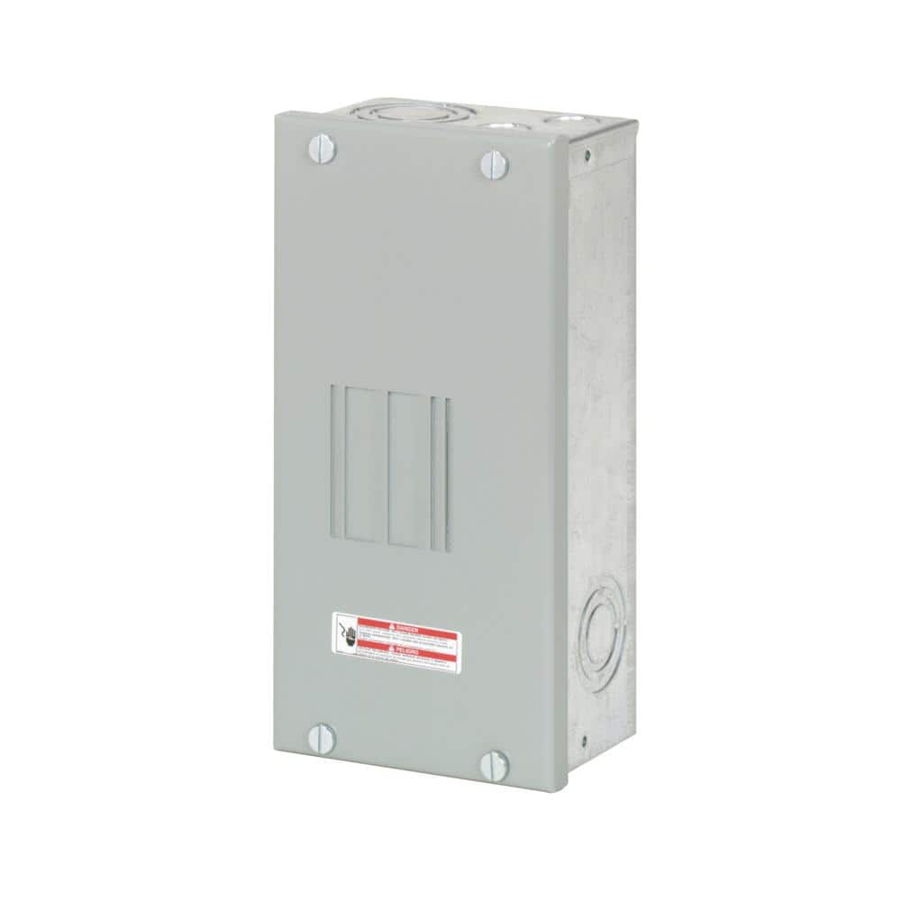 Eaton Type BR 70-Amp 2-Space 4-Circuit Indoor Main Lug Load Center - BR24L70SP