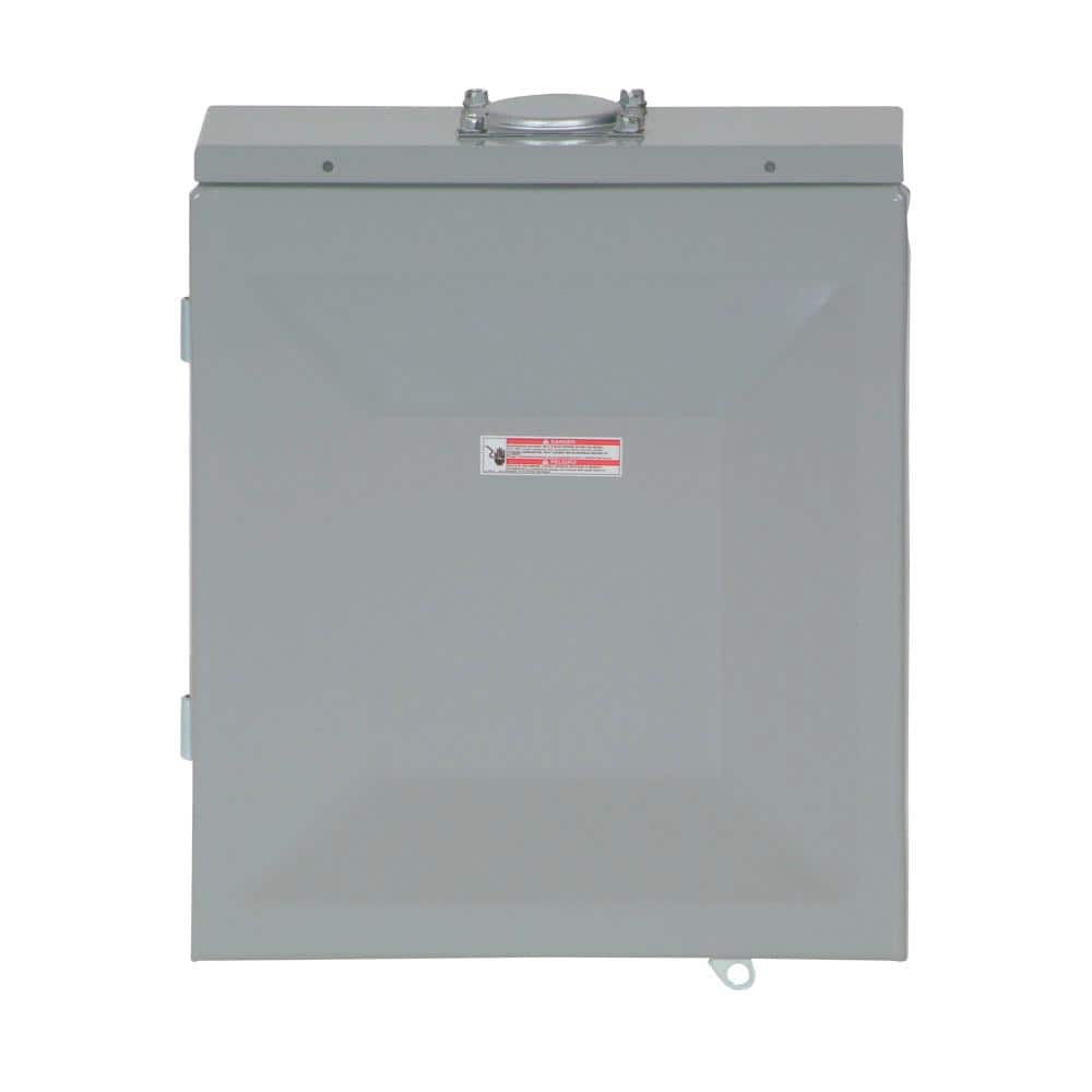 Eaton Type BR 125-Amp 8-Space 16-Circuit Outdoor Main Lug Load Center - BR816L125RP