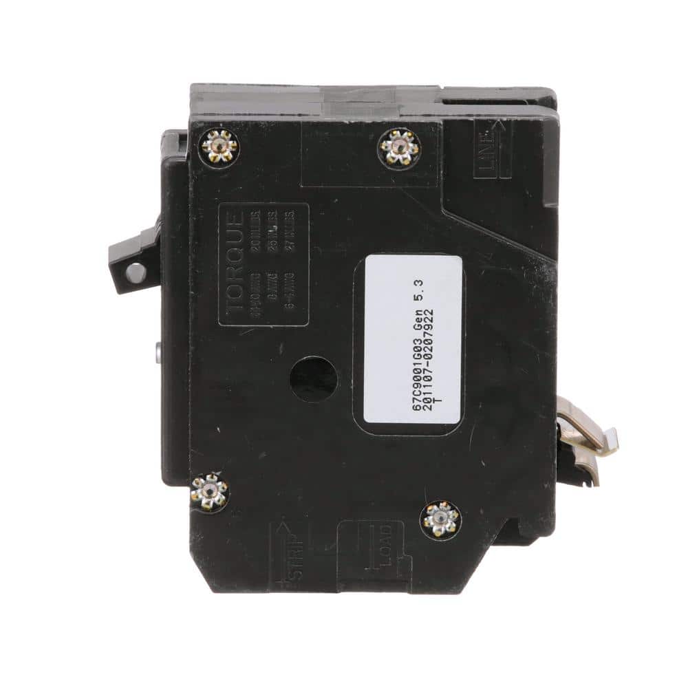 Eaton 15 Amp Single-Pole Plug On Neutral Combination Arc Fault Circuit Breaker
