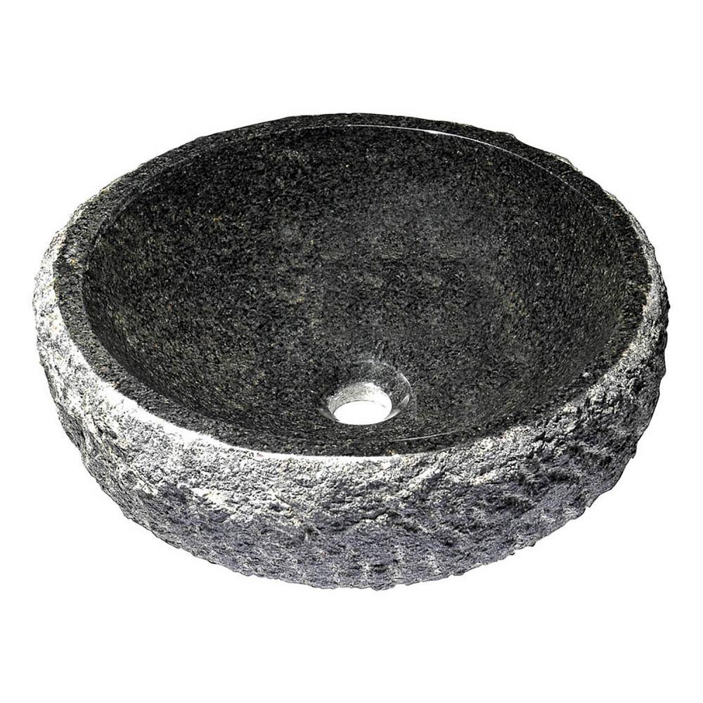 Dragons Crest Vessel Sink in Black Jade - Super Arbor