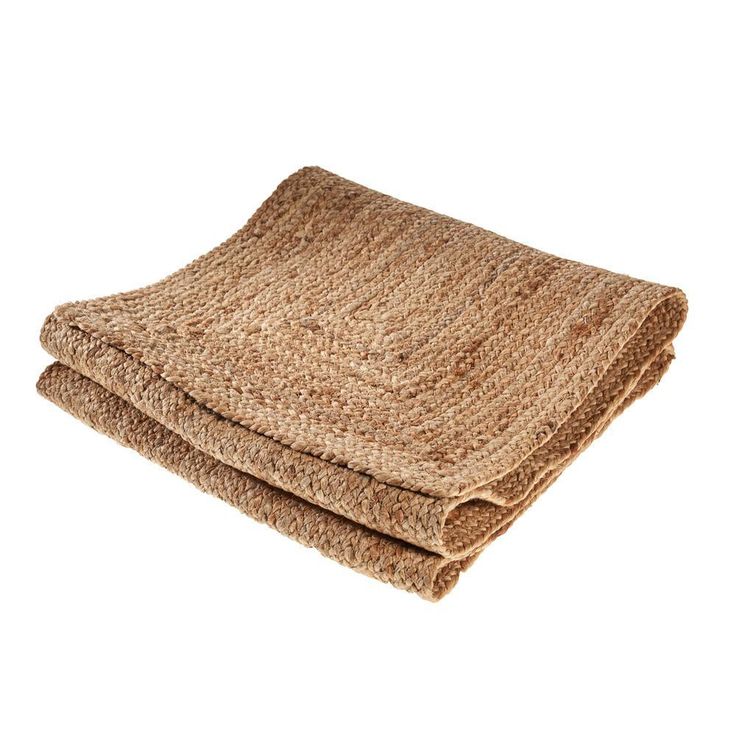 80 in. x 16 in. Natural Jute Classic Braided Runner