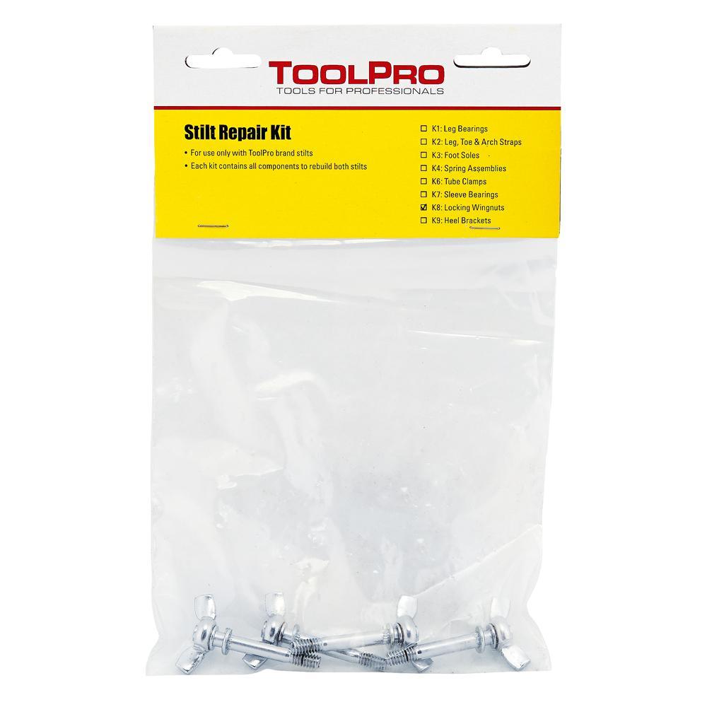 Replacement Wing Nuts Kit for Adjustable Drywall Stilts - Super Arbor