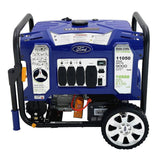 Ford 11,050/9,000-Watt Dual Fuel Gasoline/Propane Powered Electric/Recoil Start Portable Generator 457 cc CARB Compliant