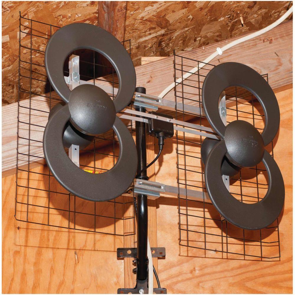 4 Quad-Loop UHF Outdoor Antenna - Super Arbor