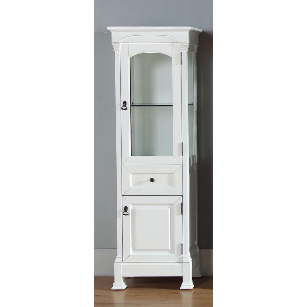 Brookfield 20.50 in. W x 16.25 in. D x 65 in. H Double Door Floor Cabinet in Country Oak - Super Arbor