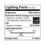 75-Watt Equivalent PAR30 Short Neck Energy Star and Dimmable LED Light Bulb in Bright White 4000K (10-Pack)