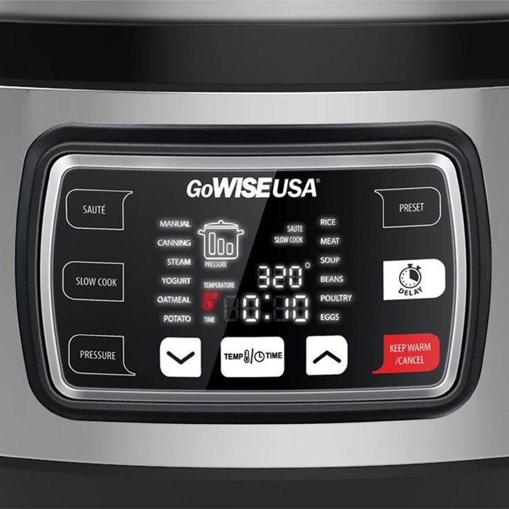 Ovate 9.5 Qt. Stainless Steel Oval Electric Pressure Cooker with 6-Accessories and 50-Recipes
