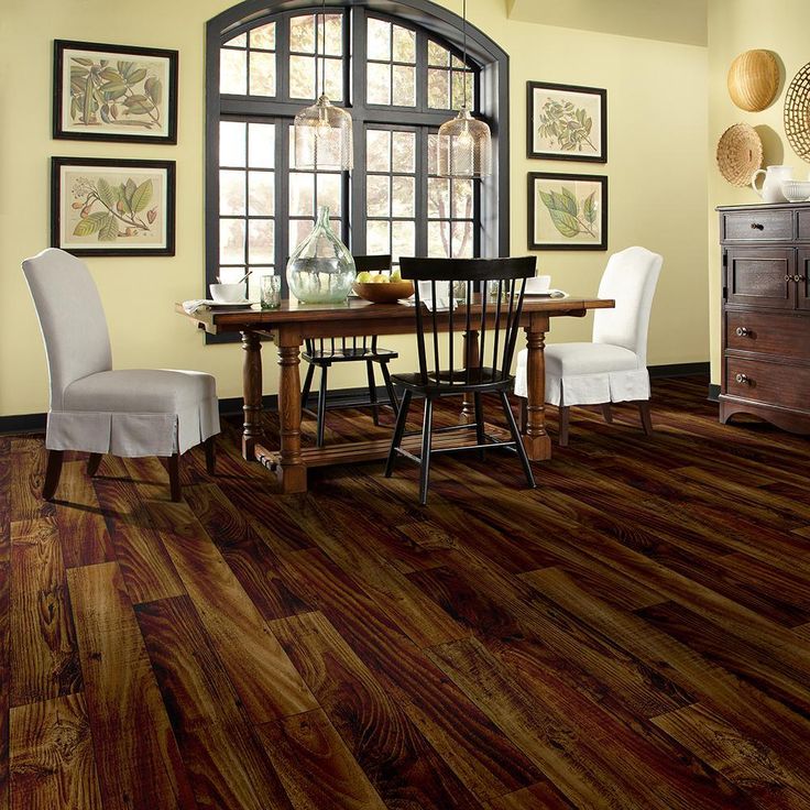 TrafficMASTER Smokehouse Oak Gunstock Residential Vinyl Sheet, Sold by 13.2 ft. Wide x Custom Length