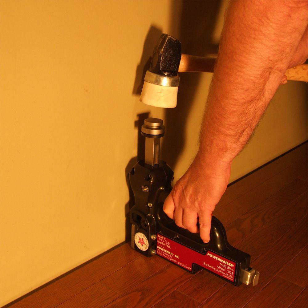 16-Gauge Manual Hardwood Floor Ratcheting Surface Nailer - Super Arbor