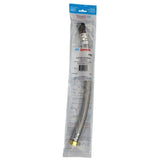 1/2 in. x 18 in. Stainless Steel Push-Fit x Female Pipe Thread Flexi Hose Water Supply Connector - Super Arbor