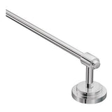 Moen Iso 18-in Spot Resist Brushed Nickel Wall Mount Single Towel Bar