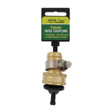2-1/2 in. Solid Brass Female Hose Coupling - Super Arbor