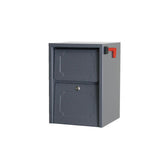Weekend Away Vault Copper Vein Post/Column Mount Secure Mailbox - Super Arbor