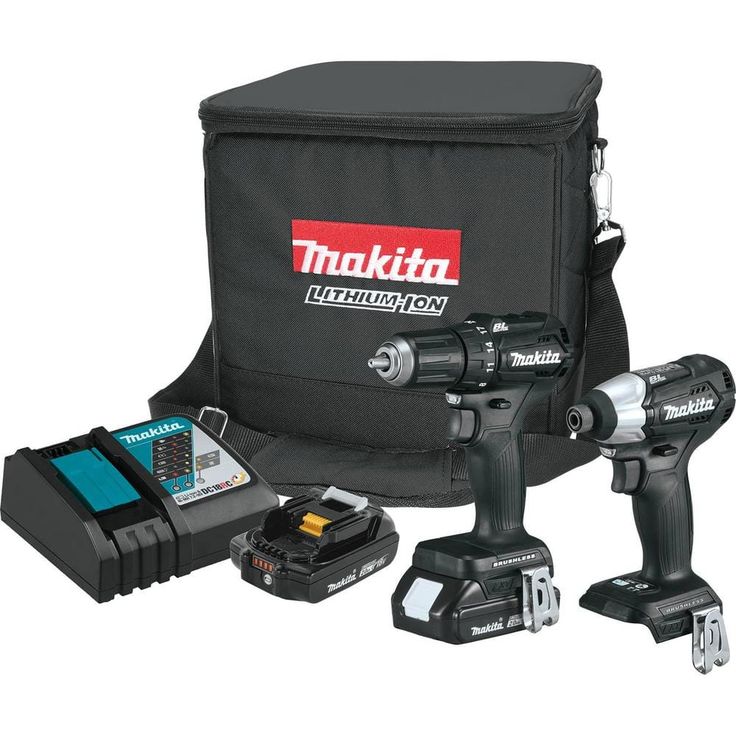 18-Volt LXT Lithium-Ion Sub-Compact Brushless Cordless 2-piece Combo Kit (Driver-Drill/ Impact Driver) 2.0Ah